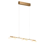 Pakabinamas LED šviestuvas MERTON 9W žalvario spalvos