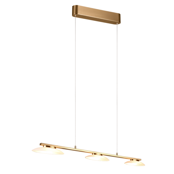 Pakabinamas LED šviestuvas MERTON 9W žalvario spalvos