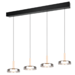 Pakabinamas LED šviestuvas CELESTE 7,5W juodos spalvos