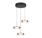 Pakabinamas LED šviestuvas CELESTE 7,5W juodos spalvos