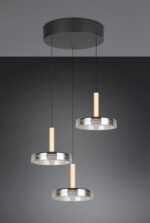 Pakabinamas LED šviestuvas CELESTE 7,5W juodos spalvos - Image 4