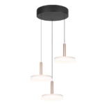 Pakabinamas LED šviestuvas CELESTE 7,5W kavos spalvos