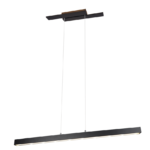 Pakabinamas LED šviestuvas BELFASTAS 45W juoda spalvos