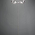 Pastatomas LED šviestuvas CHARIVARI 31W nikelio spalvos