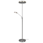 Pastatomas šviestuvas FRANKLIN 35W/6,5W nikelio spalvos