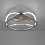 Lubinis LED šviestuvas CHARIVARI 20W nikelio spalvos