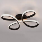 Lubinis LED šviestuvas FLY 22W juodos spalvos