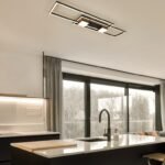 Lubinis LED šviestuvas ALBANY 37W juodos spalvos