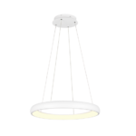 Pakabinamas LED šviestuvas CARDONA 59W baltos spalvos