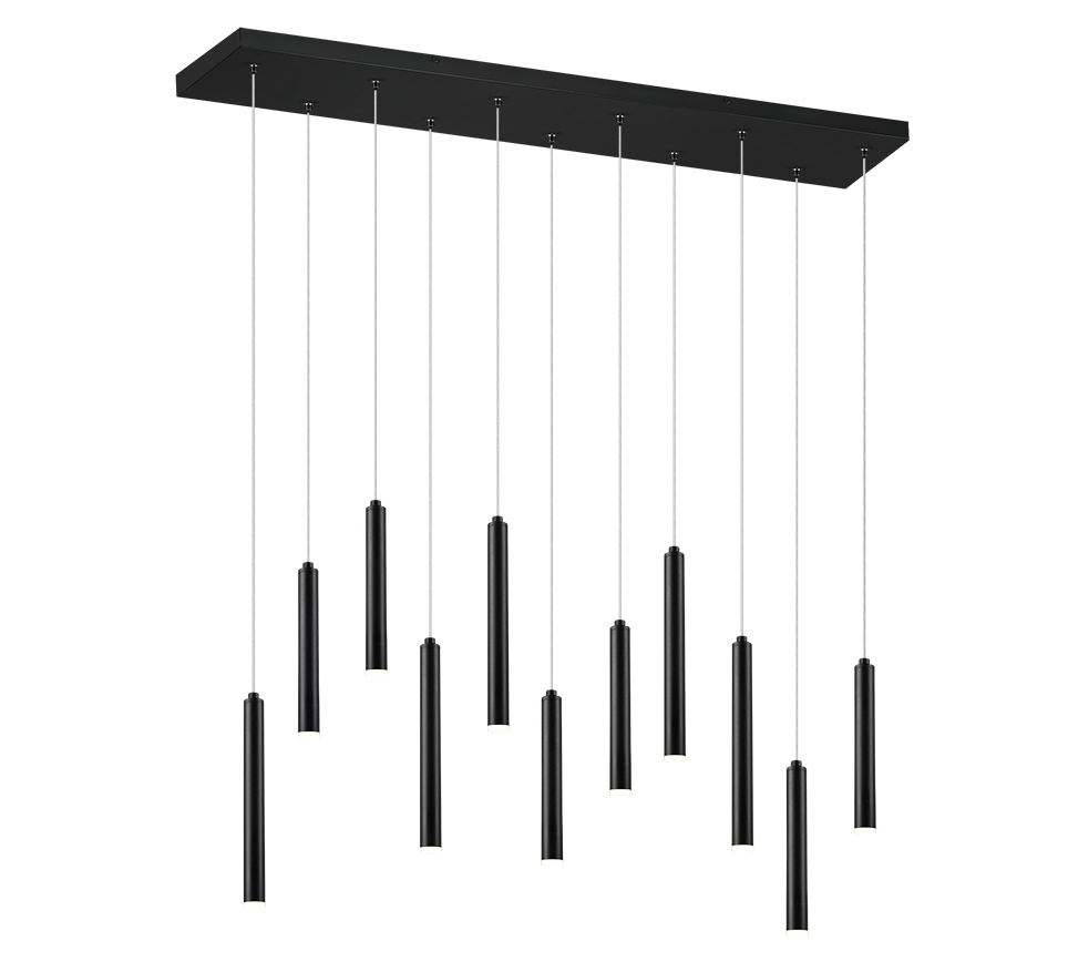 321611132 Pakabinamas šviestuvas TUBULAR 2,8W juoda spalva - Image 1