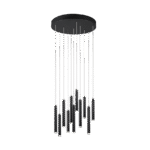 Pakabinamas šviestuvas TUBULAR 2,8W juoda spalva