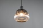 Pakabinamas šviestuvas TARIFA 25W juoda/chromo spalva - Image 4
