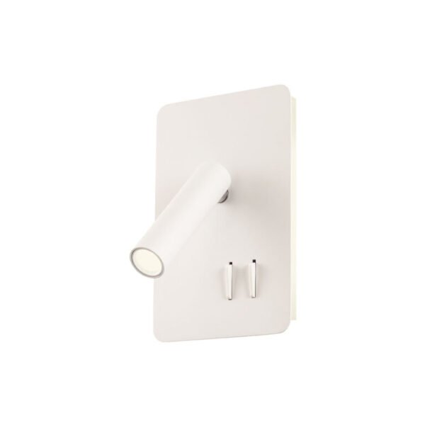 Sieninis LED šviestuvas QUDA-2 9W baltos spalvos