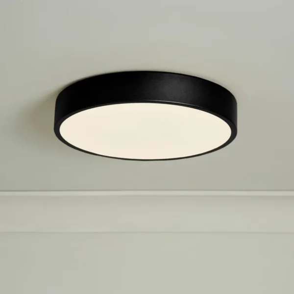 Lubinis LED šviestuvas GRACE 17W juodos spalvos