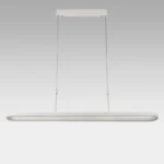 Pakabinamas LED šviestuvas CLIP 40W dimeriuojamas baltos spalvos