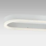 Pakabinamas LED šviestuvas CLIP 40W dimeriuojamas baltos spalvos - Image 4