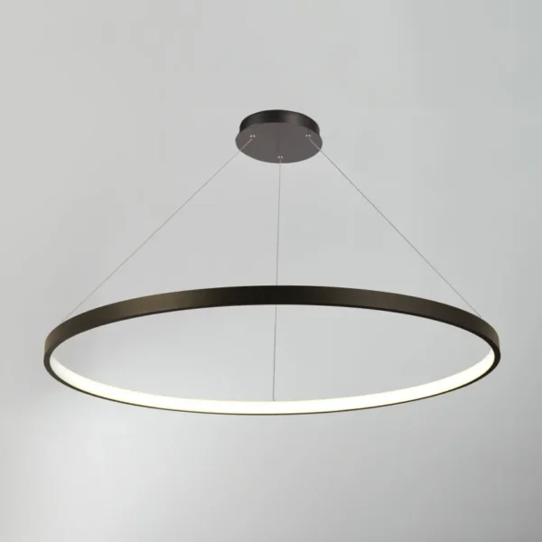 Pakabinamas LED šviestuvas ORBIT 60W dimeriuojamas bronzinės spalvos