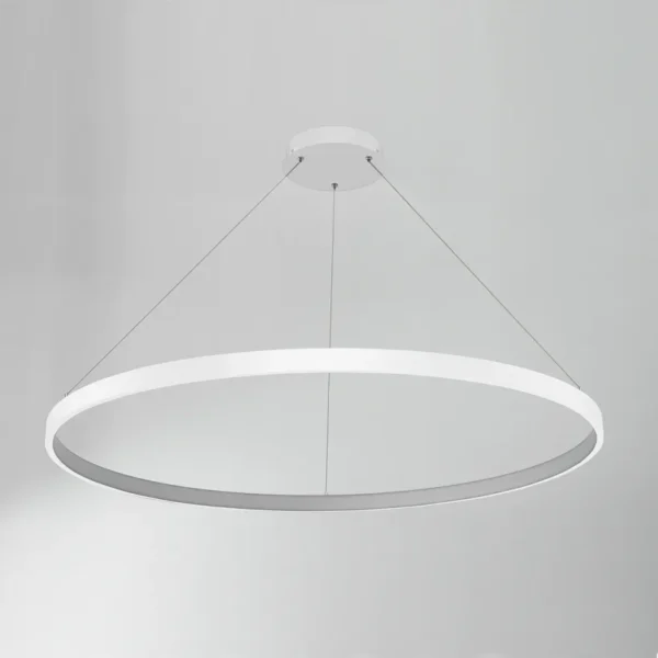 Pakabinamas LED šviestuvas ORBIT 60W dimeriuojamas baltos spalvos