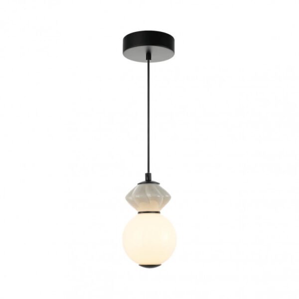 Pakabinamas LED šviestuvas Balos 5W juodos spalvos