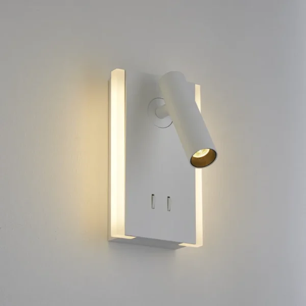 Sieninis LED šviestuvas ICE 11.5W baltos spalvos