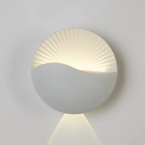Sieninis LED šviestuvas Sunrise 5W baltos spalvos