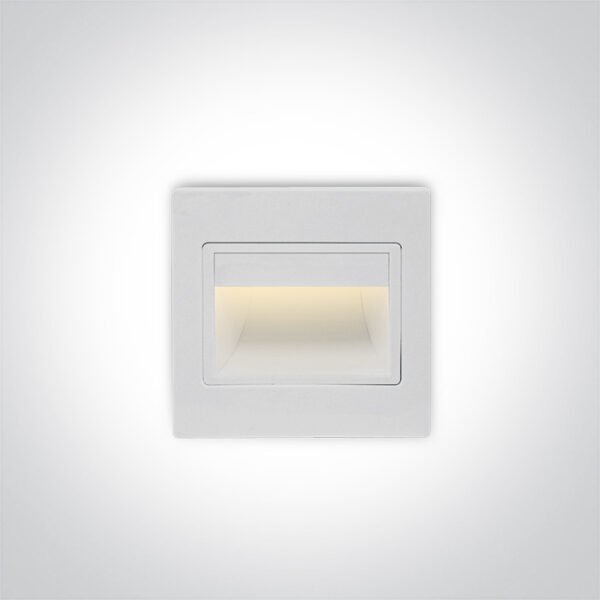 Įmontuojamas sieninis LED šviestuvas 68007/W/W 1,5W