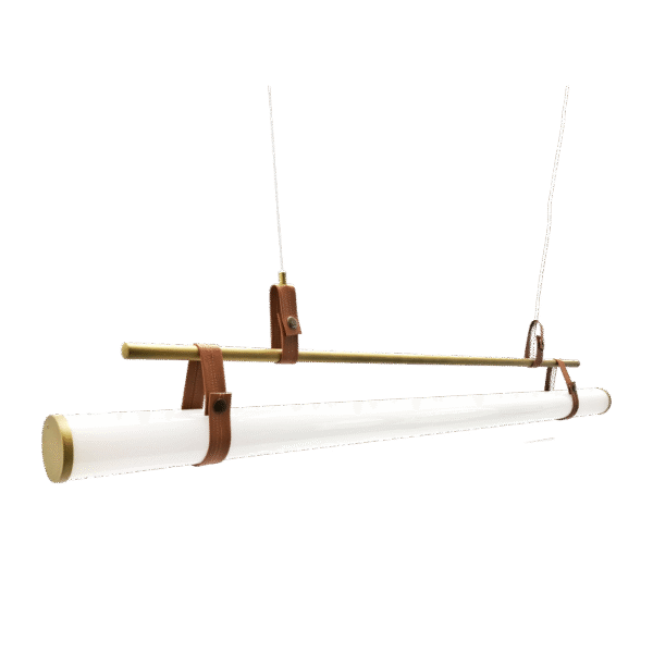 Pakabinamas LED šviestuvas LORA 40W 4000K aukso spalvos