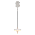 Pakabinamas LED šviestuvas KEATON 10W baltos/aukso spalvos