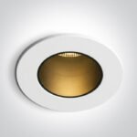 Įleidžiamas LED šviestuvas 10107DL/W/B/V 6.5W CCT baltos/juodos spalvos