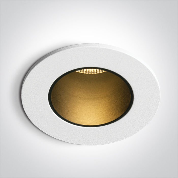 10107DL-W-B-V Įleidžiamas LED šviestuvas 10107DL/W/B/V 6.5W CCT baltos/juodos spalvos - Image 1