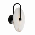 Sieninis LED šviestuvas RETRO 3W juodos spalvos