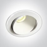 Įleidžiamas LED šviestuvas 11106PK/W/W 8W baltos spalvos