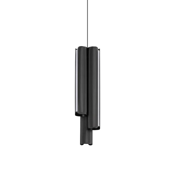 Pakabinamas LED šviestuvas DORICA 27W 3000K juodos spalvos