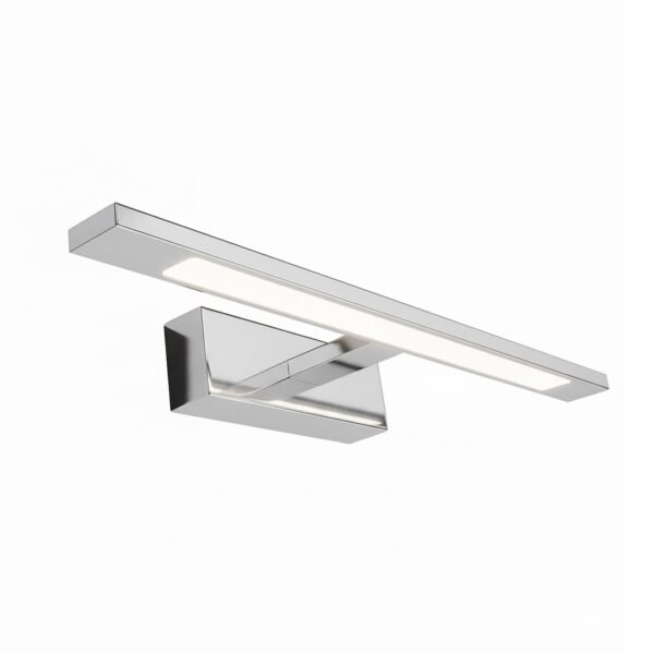 Sieninis LED šviestuvas KLIMT 8W 40cm CCT chromo spalvos