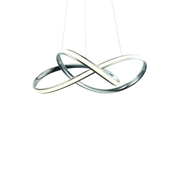 Pakabinamas LED šviestuvas CAPPIO 36W chromo spalvos