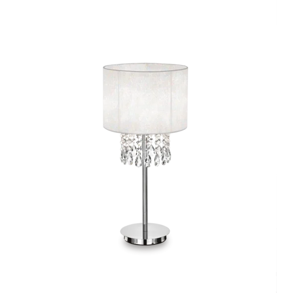 Stalinis šviestuvas Opera TL1 chromo / baltos spalvos