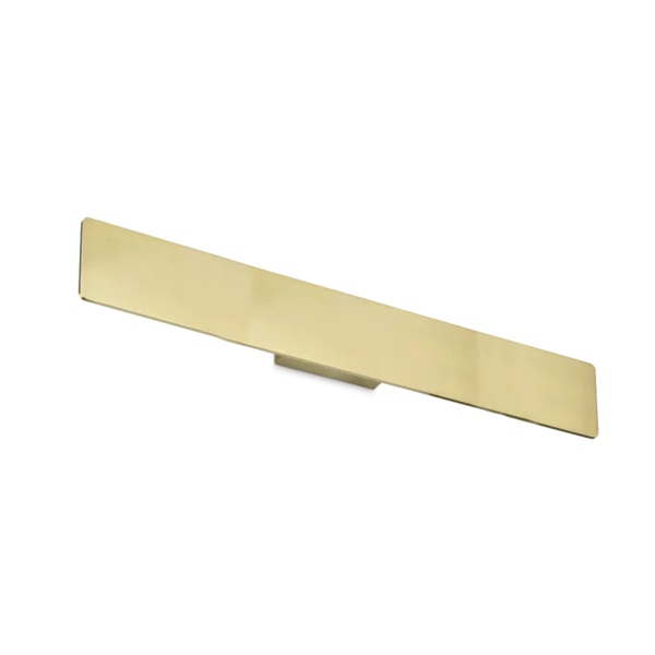 Sieninis šviestuvas ZIG ZAG SQUARE L75 žalvario spalvos