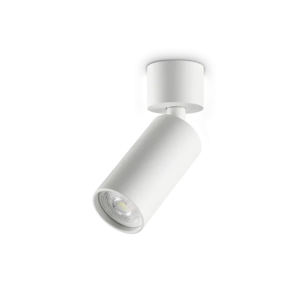 Lubinis/sieninis šviestuvas DYNAMITE D4 baltos spalvos