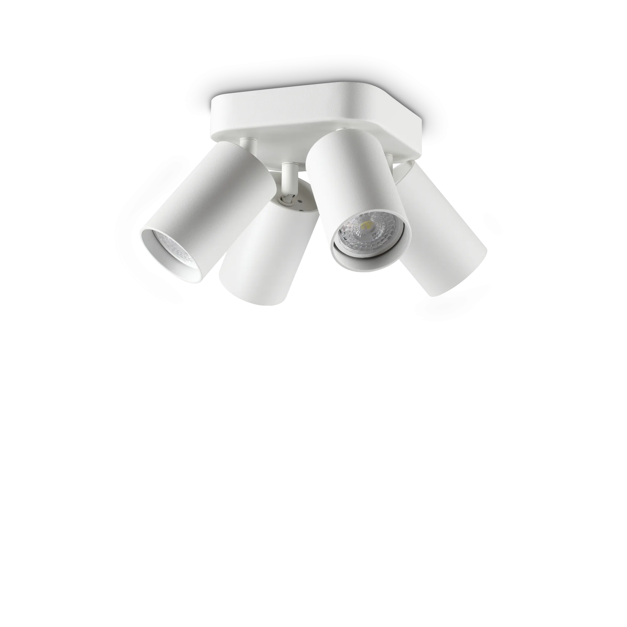 367439_WEB001_DYNAMITE_PL4_ROUND_BIANCO Lubinis šviestuvas DYNAMITE baltos spalvos - Image 1