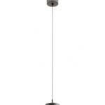 Pakabinamas LED šviestuvas AVES 12W juodos spalvos