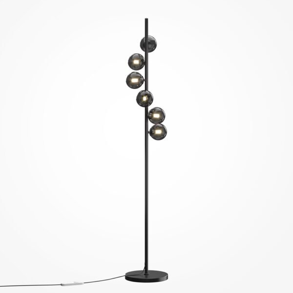 Pastatomas šviestuvas DALLAS juodos spalvos