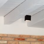 Lubinis LED šviestuvas KUBIKO juodos spalvos - Image 2