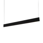 Pakabinamas LED šviestuvas STEEL ACCENT 24W juodos spalvos