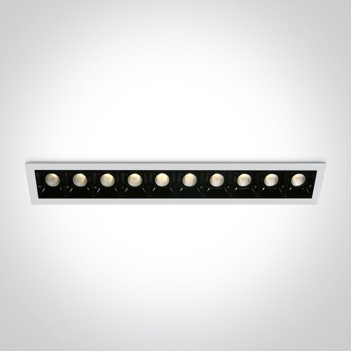 50902B-W Įleidžiamas LED šviestuvas SQUARE MINI 20W baltos spalvos 50902B/W/W - Image 1