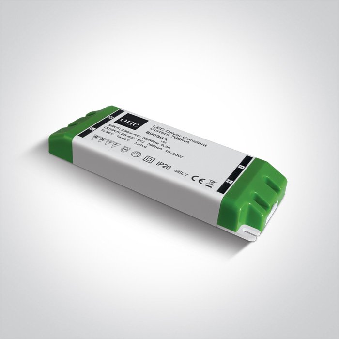 89030A Apšvietimo valdiklis 700mA 89030A LED šviestuvams 15-30W - Image 1