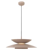 Pakabinamas LED šviestuvas MAYUMI 12W kreminės spalvos - Image 4