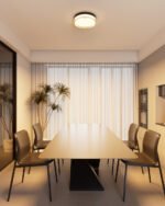 Lubinis lauko LED šviestuvas RILTA 24W IP65 juodos spalvos - Image 2