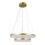 Pakabinamas LED šviestuvas PANTAL 36W aukso spalvos - Image 3
