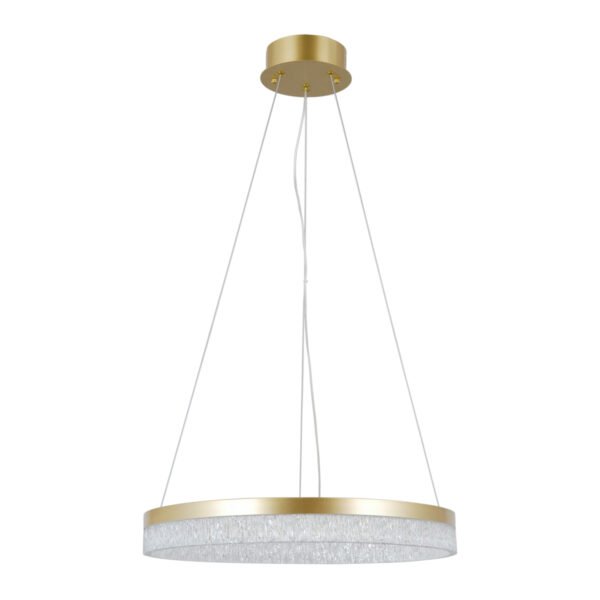 Pakabinamas LED šviestuvas PANTAL 22W aukso spalvos