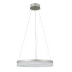 Pakabinamas LED šviestuvas PANTAL 22W sidabrinės spalvos
